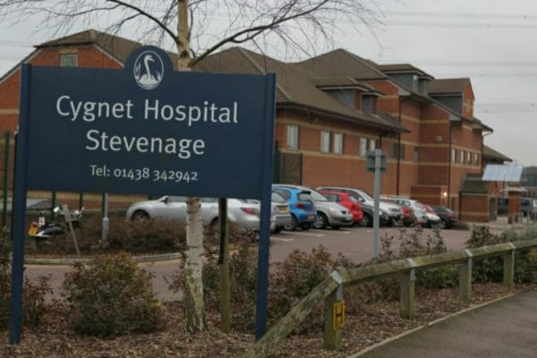 cygnet hospital entrance