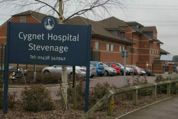 cygnet hospital entrance