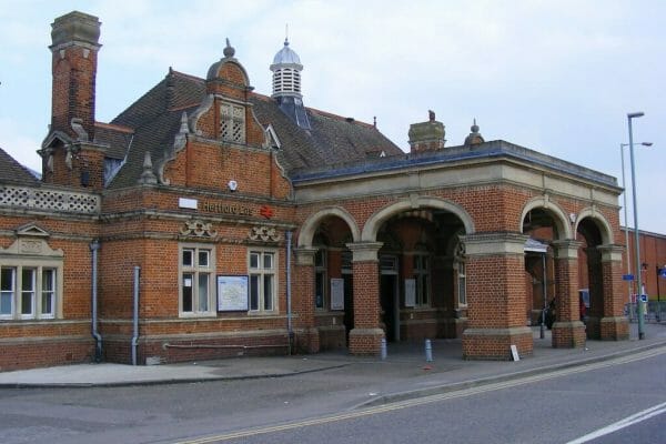 hertford east rail station